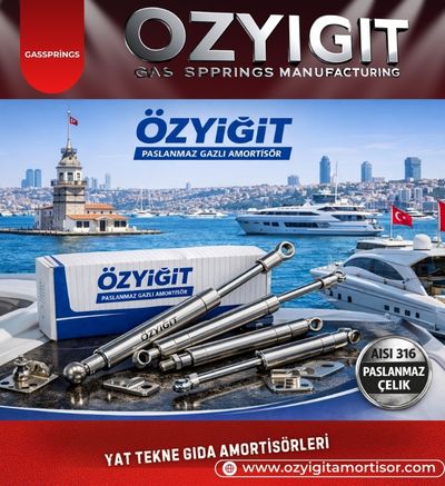 İzmir'in Paslanmaz Gazlı Amortisör Üreticisi 