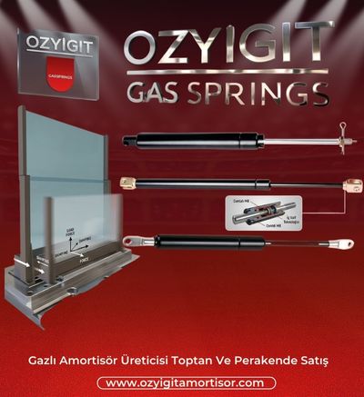Rüzgâr Kırıcı Cam Pistonu ve Gazlı Amortisör Üretimi