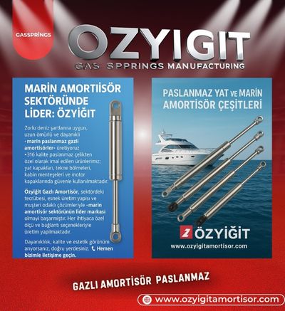 Paslanmaz Gazlı Amortisör Gazlı Amortisör Çeşitleri Ve Modelleri