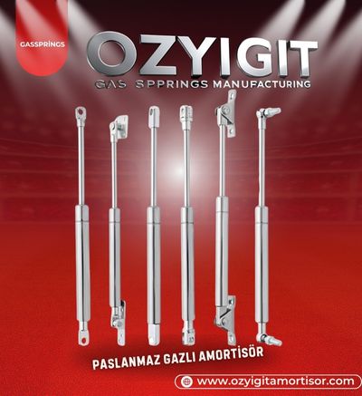 Paslanmaz Gazlı Amortisör