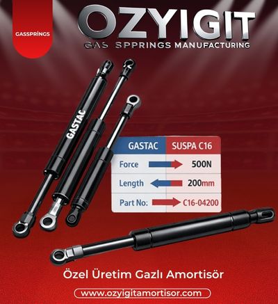 Türkiye’nin İlk Özel Gazlı Amortisör Üreticisi 
