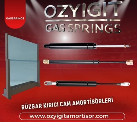 Rüzgar Kırıcı Cam Sistemi  Amortisörleri
