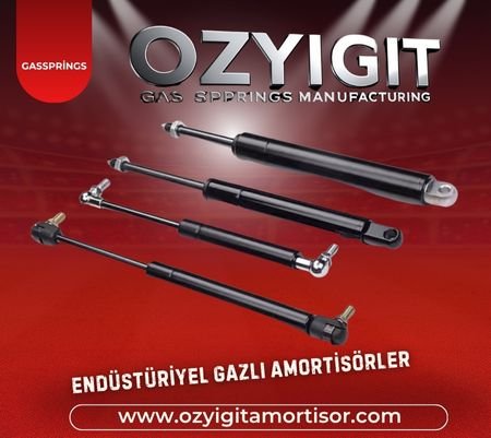Endüstriyel  Gazlı Amortisör